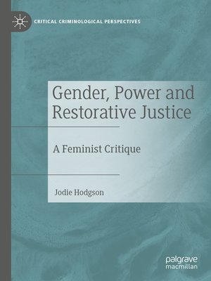 cover image of Gender, Power and Restorative Justice